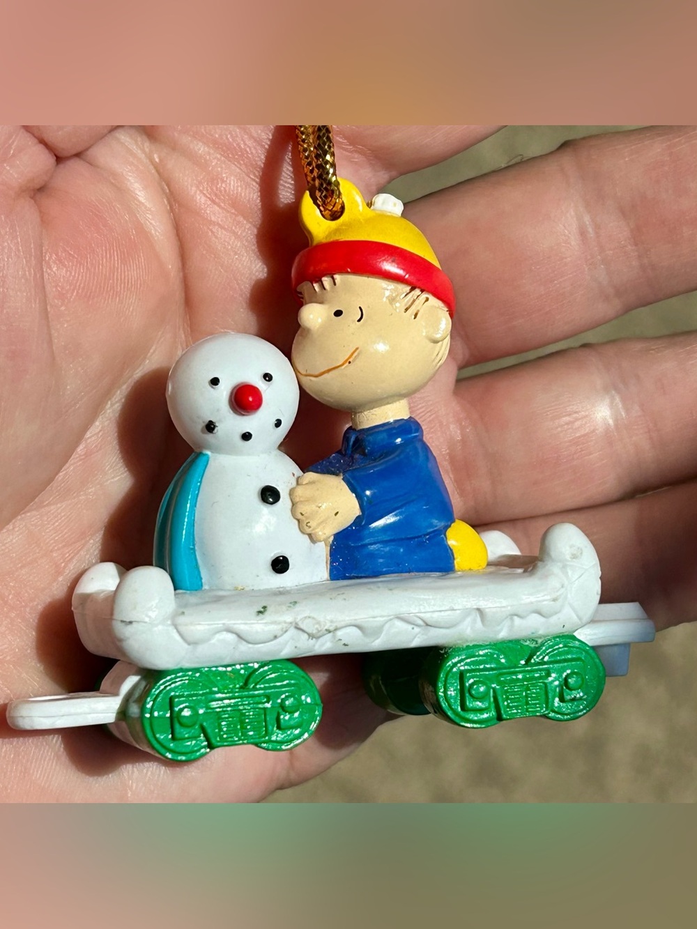 Peanuts Christmas Tree Ornament. Linus/Charlie Brown